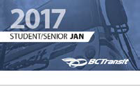 AGH Transit Monthly Pass - Senior/Student - $35.00